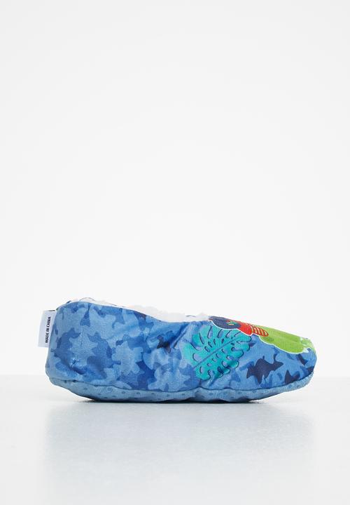 Character Group - Dino-mite slippers -  blue