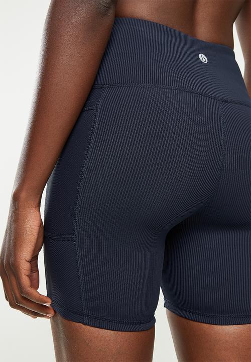Cotton On - Rib pocket bike short - navy 