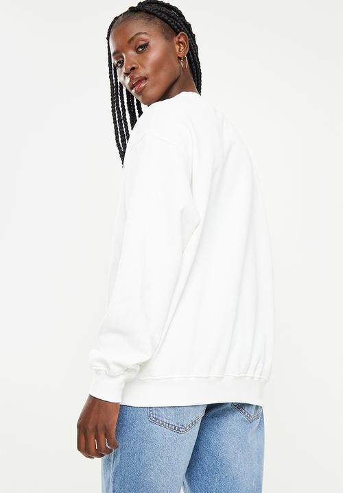 Cotton On - Classic crew sweatshirt - off white