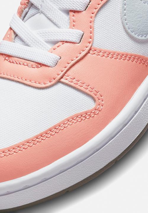 Nike - Court borough low 2 se1 (psv) - white/aura-lt madder root-cave stone