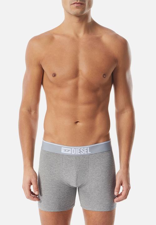 Diesel  - Umbx-sebastian three pack boxers - black & grey