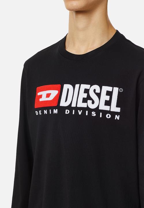 Diesel  - T-just-ls-div tee - black