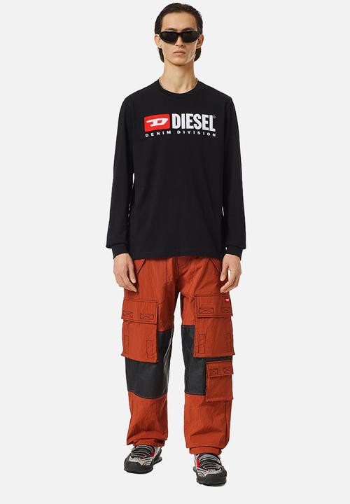 Diesel  - T-just-ls-div tee - black