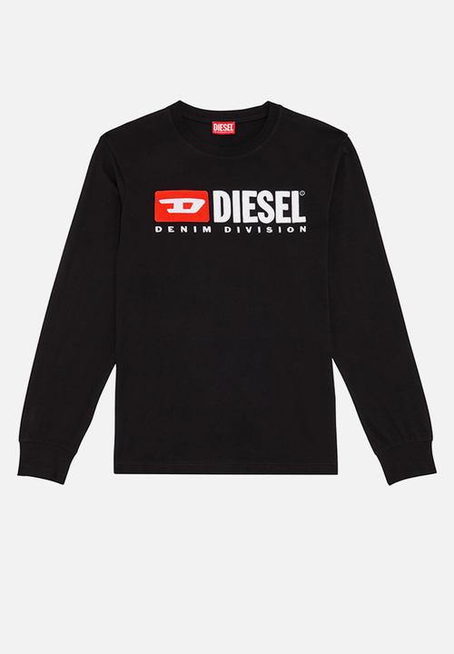 Diesel  - T-just-ls-div tee - black