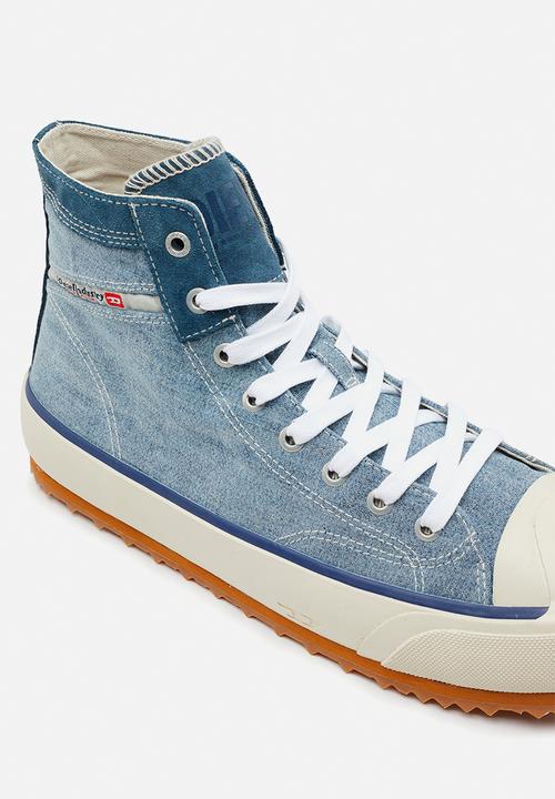 Diesel  - S-principia mid - blue & white