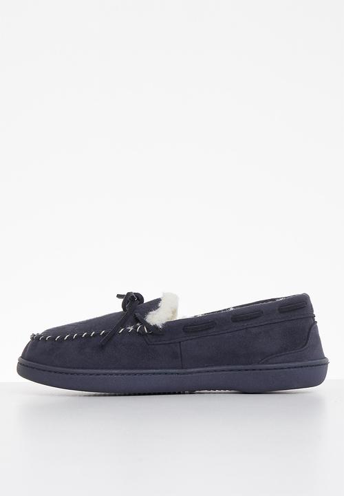 Hush Puppies - Carlotta slipper - navy