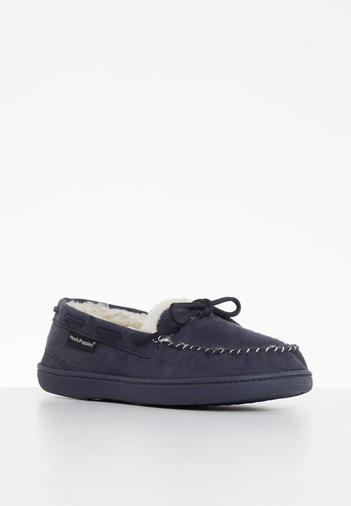 Hush Puppies - Carlotta slipper - navy