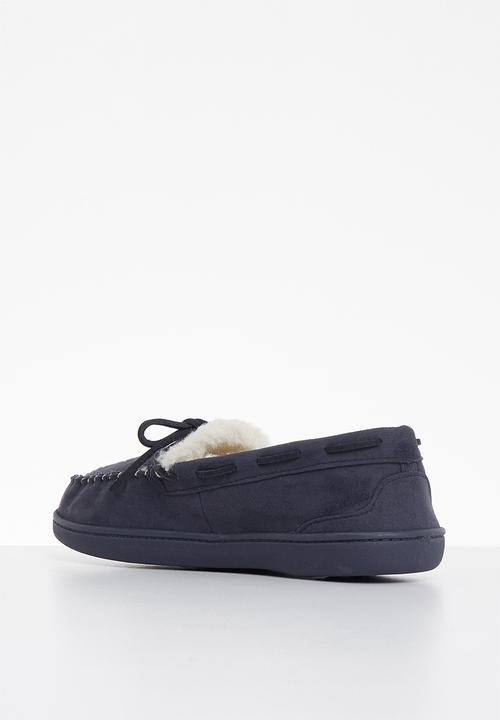 Hush Puppies - Carlotta slipper - navy