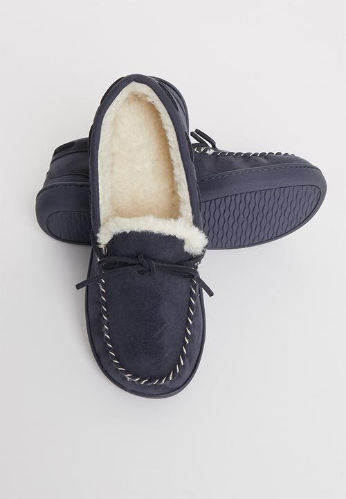 Hush Puppies - Carlotta slipper - navy