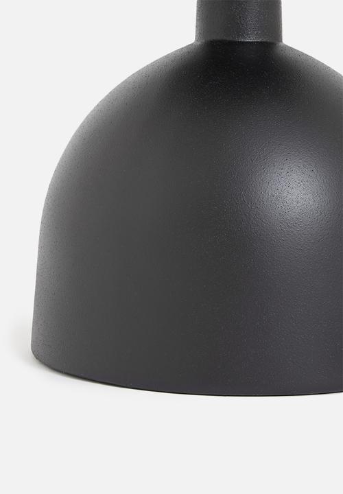 Sixth Floor - Themis outdoor side table - black
