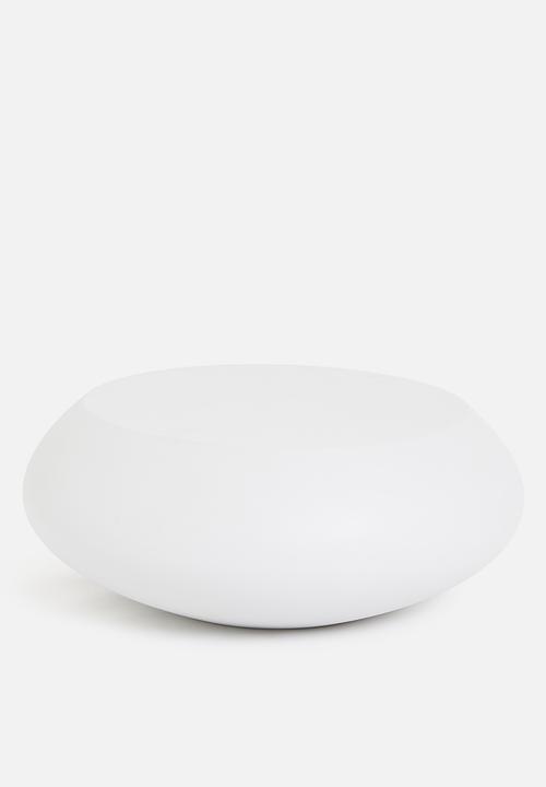 Sixth Floor - Cobble outdoor coffee table - cement