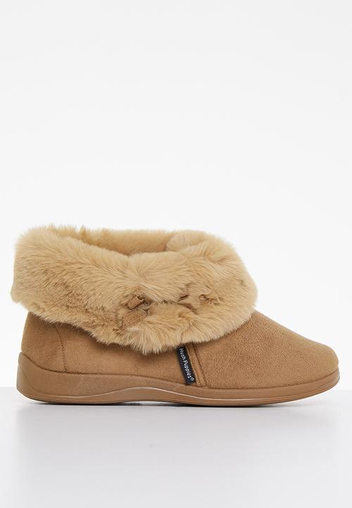 Hush Puppies - Sharon slipper boot - camel 