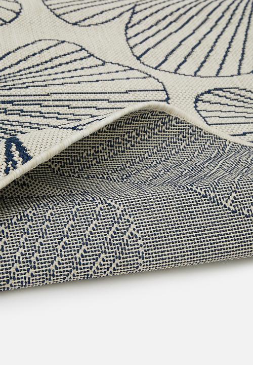 Fotakis - Lineo shell rug - navy