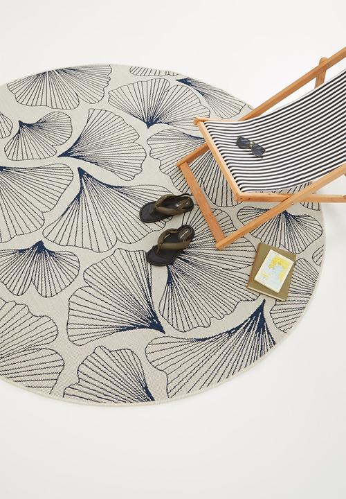 Fotakis - Lineo shell rug - navy