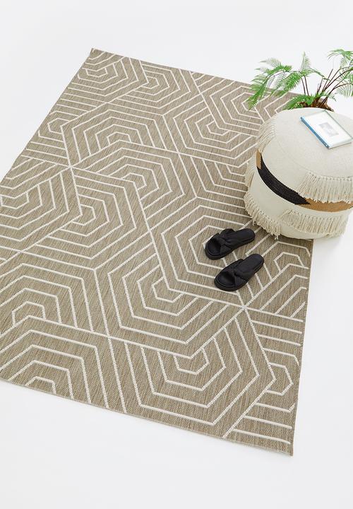 Fotakis - Lineo outdoor rug geo - natural