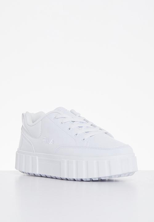 FILA - Sandblast low patent - white