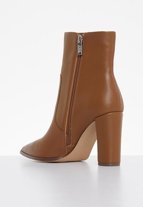 Steve Madden - Negotiate leather ankle boot - cognac