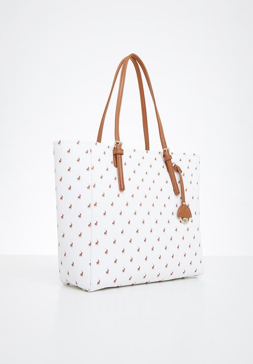 POLO - New iconic tote - white