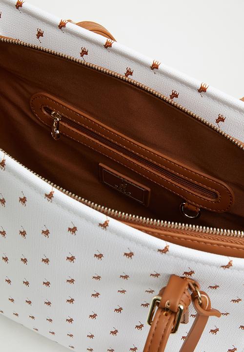 POLO - New iconic tote - white