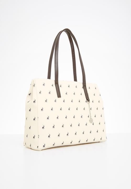 POLO - New classic large market tote - cream