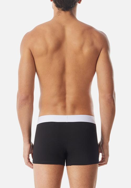 Diesel  - Umbx-damien three pack boxers - black & white band