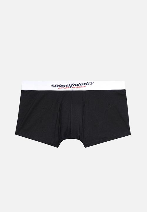 Diesel  - Umbx-damien three pack boxers - black & white band