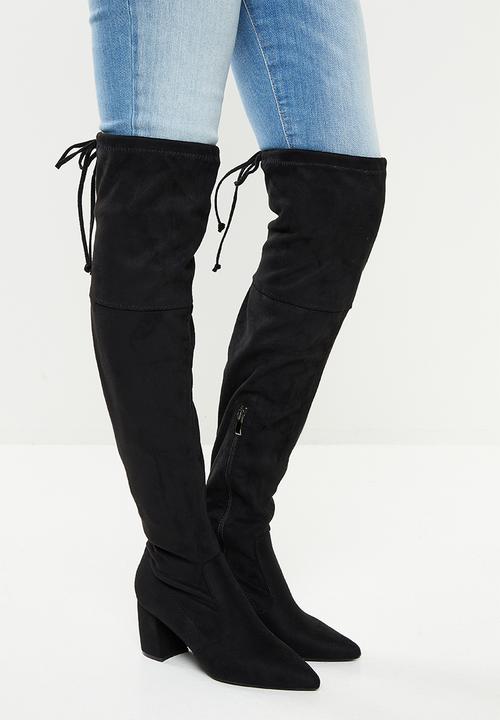 Octavia over the knee boot - black Madison® Boots | Superbalist.com