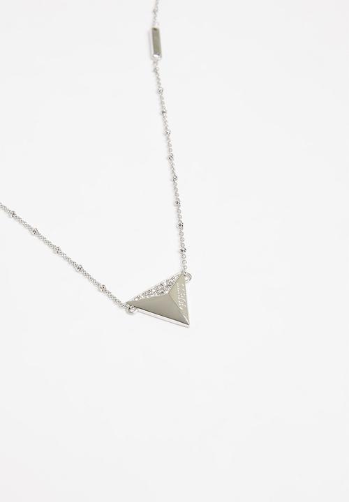 GUESS - Guess explosion triangle single charm - silver