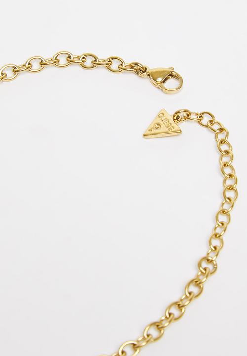 GUESS - Valentines21 bold heart chain - gold