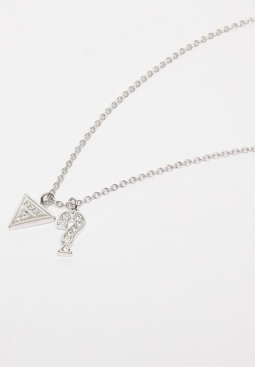 GUESS - feelguess triangle & charms - silver