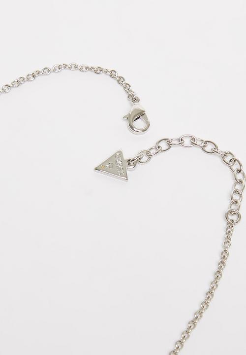 GUESS - feelguess triangle & charms - silver