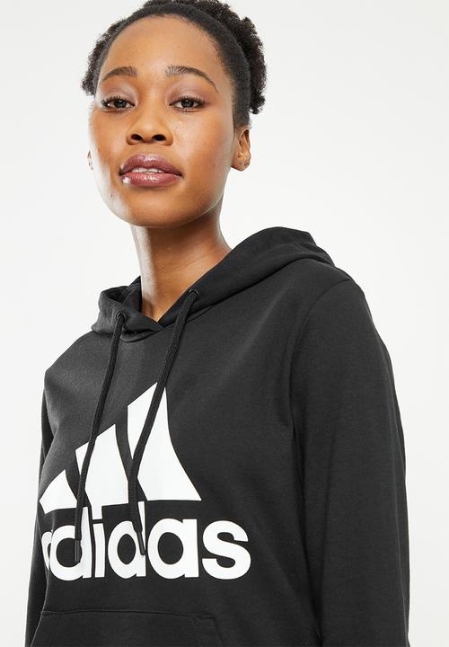 adidas Performance - W bl ft perfomance hoodie - black & white