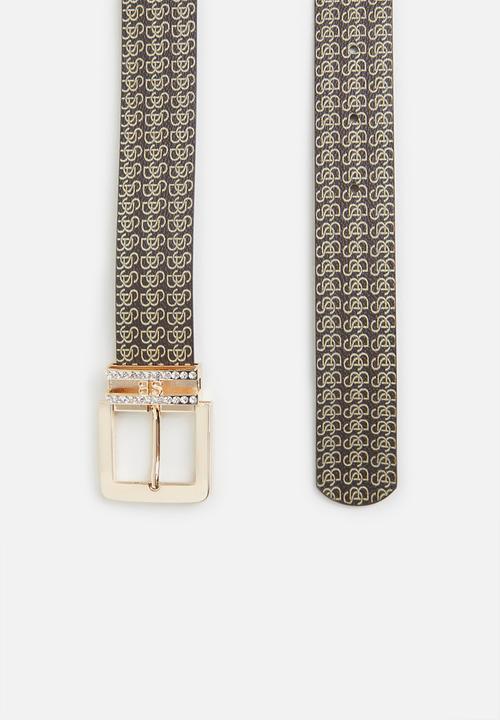 SISSY BOY - Sb printed belts - brown