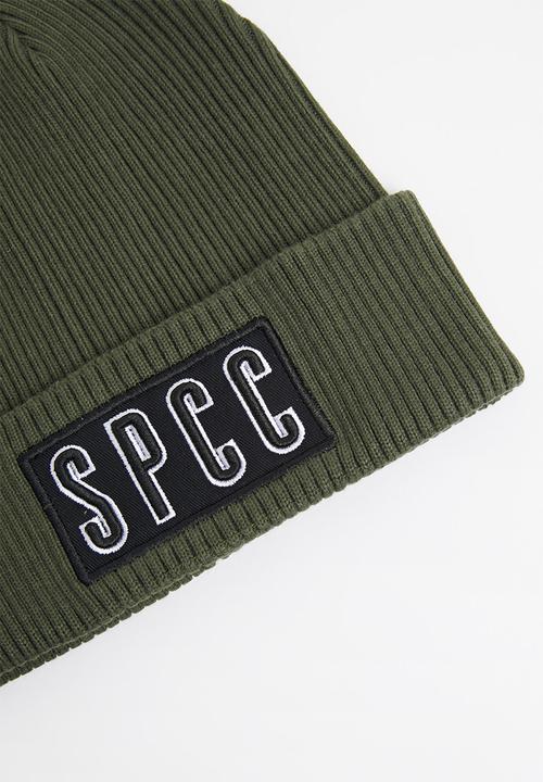 S.P.C.C - Cottrel regular fit beanie - dark moss