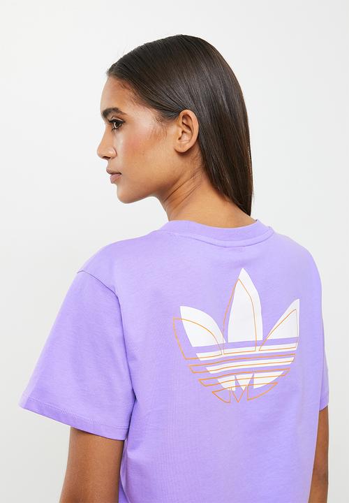 adidas Originals - Loose T-shirt w - purple