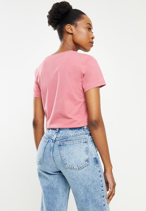 Vans - Flying v crew tee - mesa rose