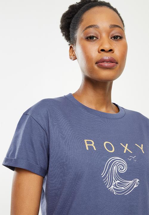 Roxy - Story goes a tee - aged indigo