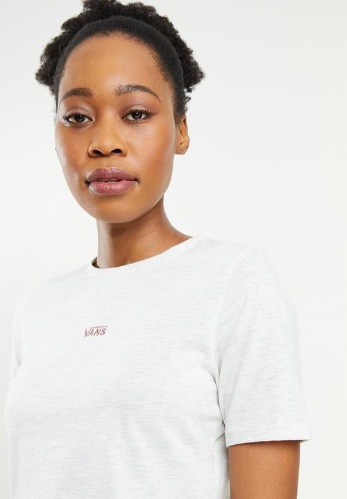 Vans - Flying v crop crew sport - oatmeal heather
