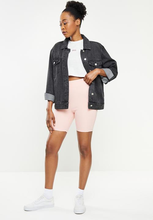 Vans - Flying v crop crew sport - oatmeal heather