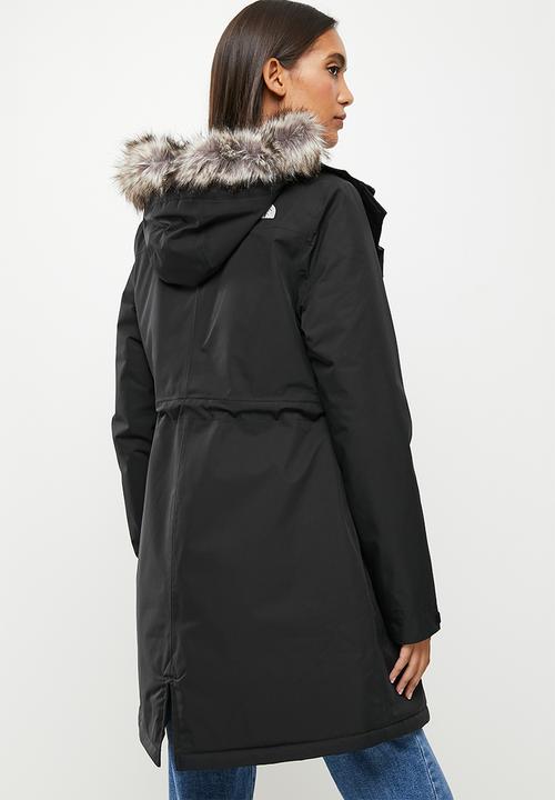 The North Face - W recycled zaneck parka - black