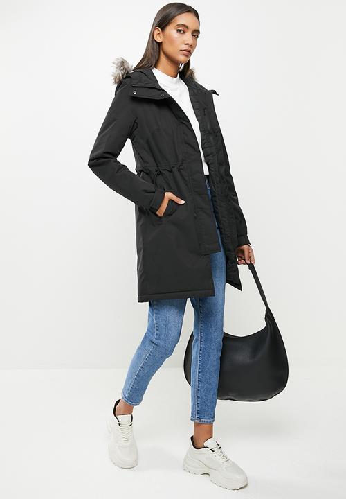The North Face - W recycled zaneck parka - black