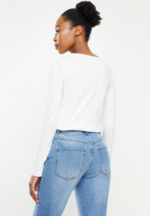 Billabong  - Summer 73 long sleeve tee - vintage white