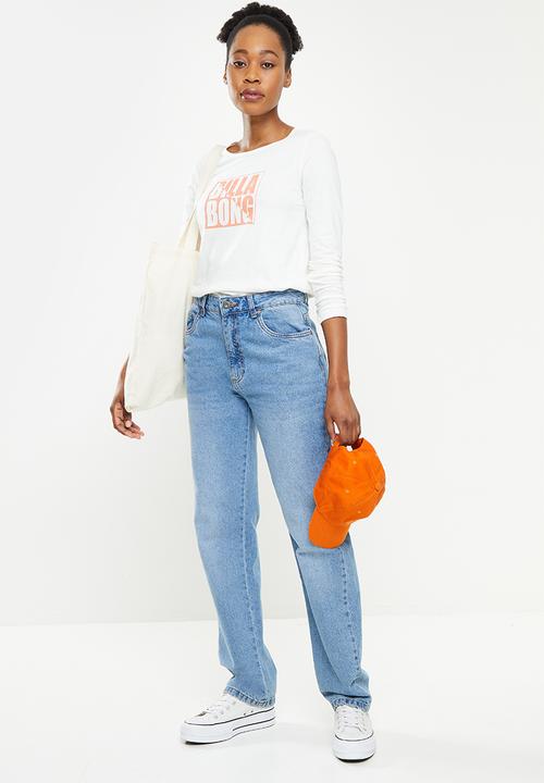 Billabong  - Summer 73 long sleeve tee - vintage white