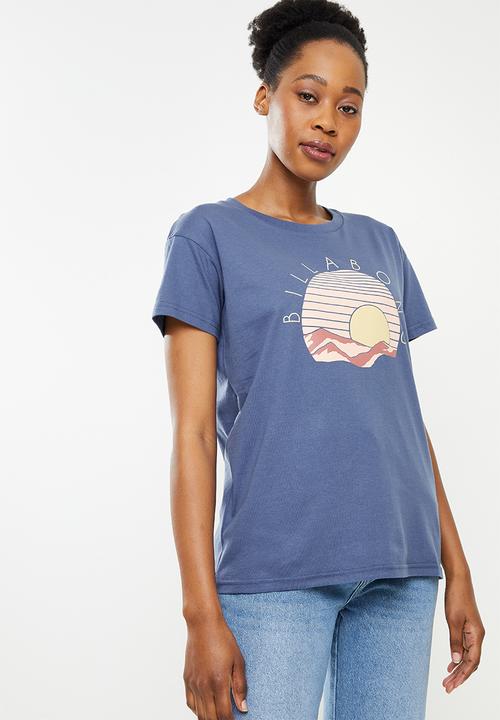 Billabong  - Aloha forever short sleeve tee - blue indigo