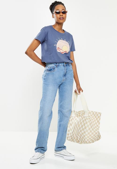 Billabong  - Aloha forever short sleeve tee - blue indigo