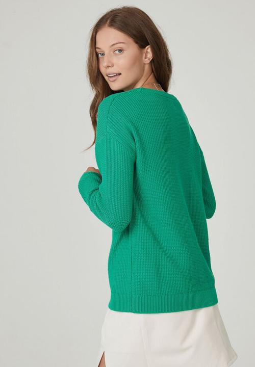 Cotton On - Everyday pullover - bright green