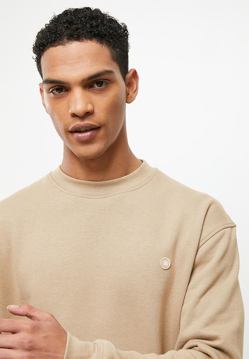 Jonathan D - Isaac Drop Shoulder Lux Sweatshirt  - Oatmeal
