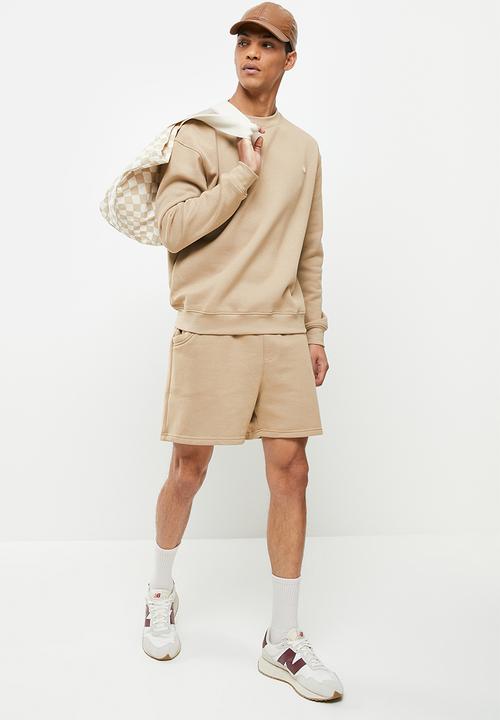 Jonathan D - Isaac Drop Shoulder Lux Sweatshirt  - Oatmeal
