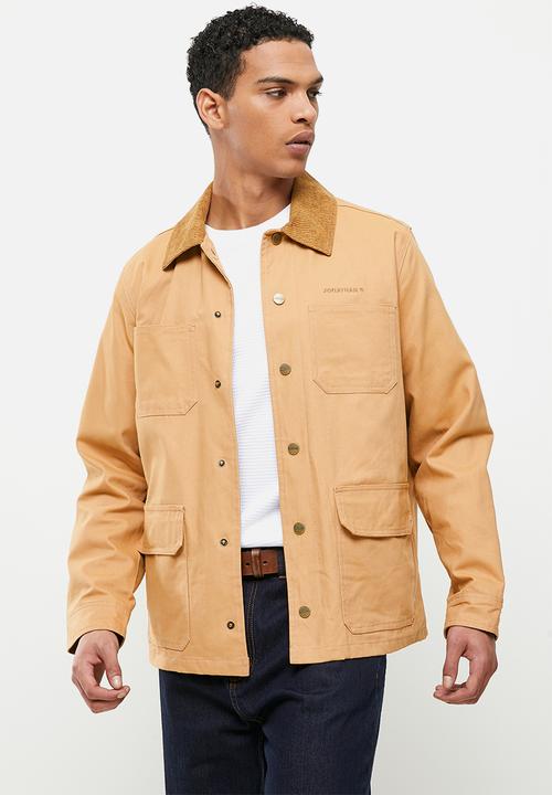 Jonathan D - Reeves Workwear Jacket with custom embroidery - Tan
