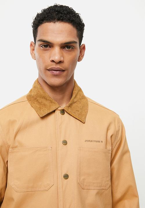 Jonathan D - Reeves Workwear Jacket with custom embroidery - Tan